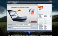 Extra DVD to FLV Ripper screenshot